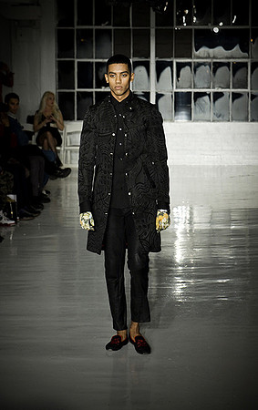 Runway fashion photography