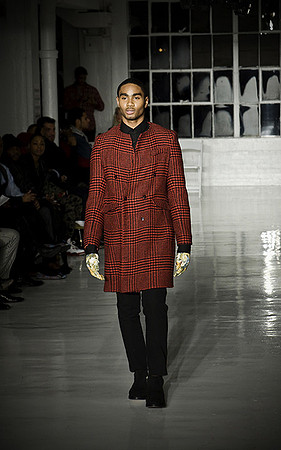Runway fashion photography
