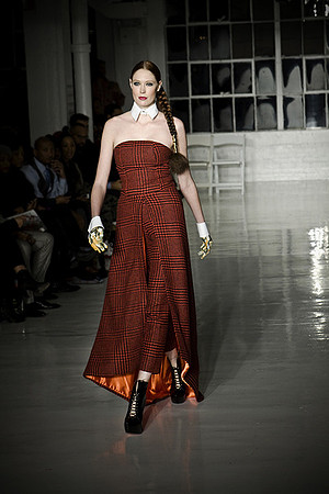 Runway fashion photography