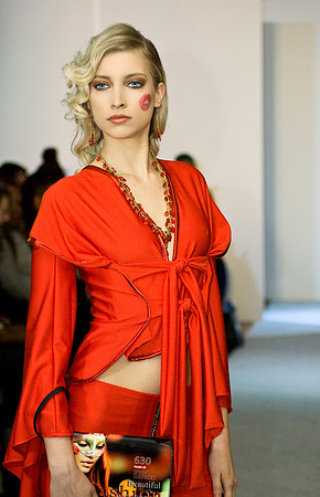Runway fashion photography