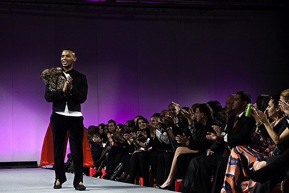 Runway fashion photography